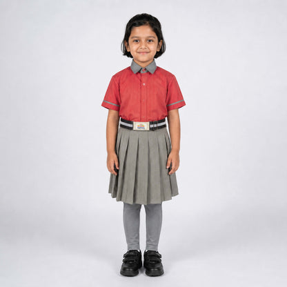 Parimal School Formal Uniform for Girls ( 1 to 4 Std )