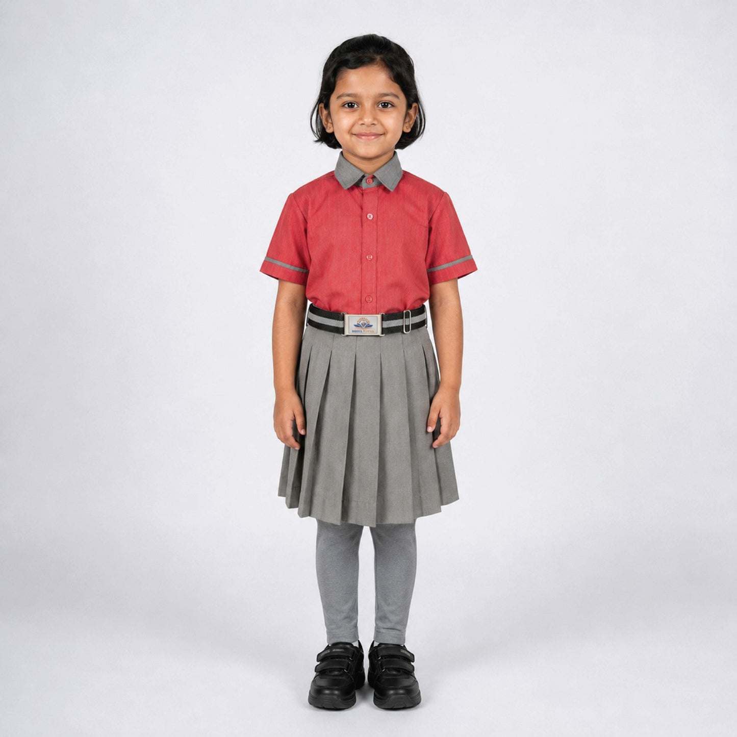Mehul School Formal Uniform for Girls ( 1 to 4 Std )