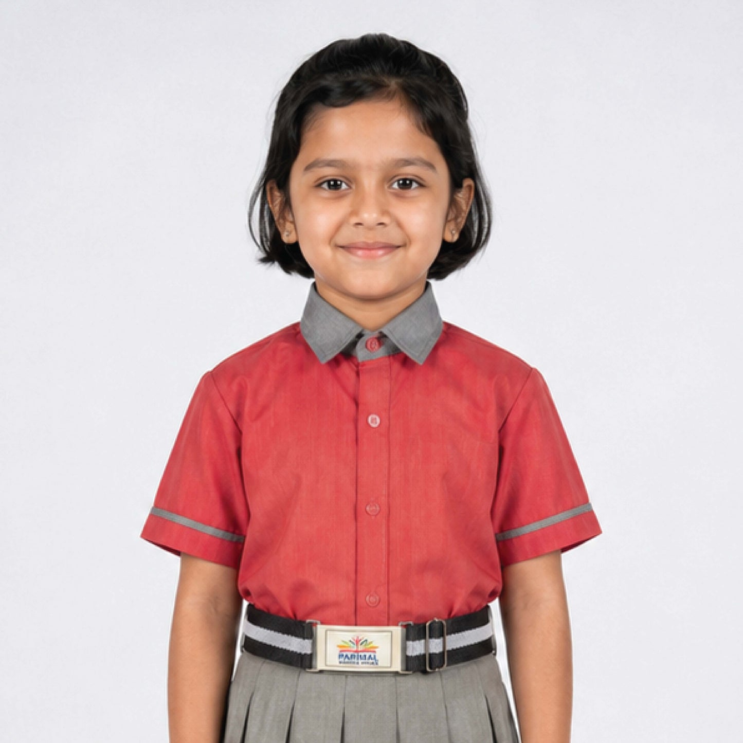 Parimal School  Half Sleeve School Uniform Shirt