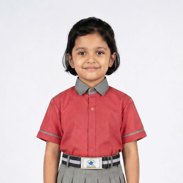 Nalanda School  Half Sleeve School Uniform Shirt