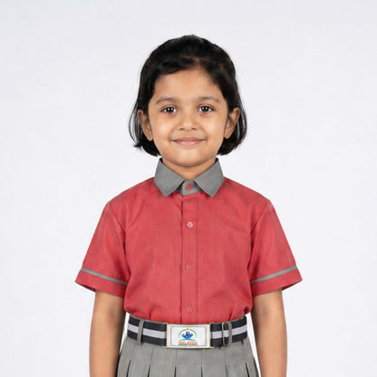 Nalanda School  Half Sleeve School Uniform Shirt