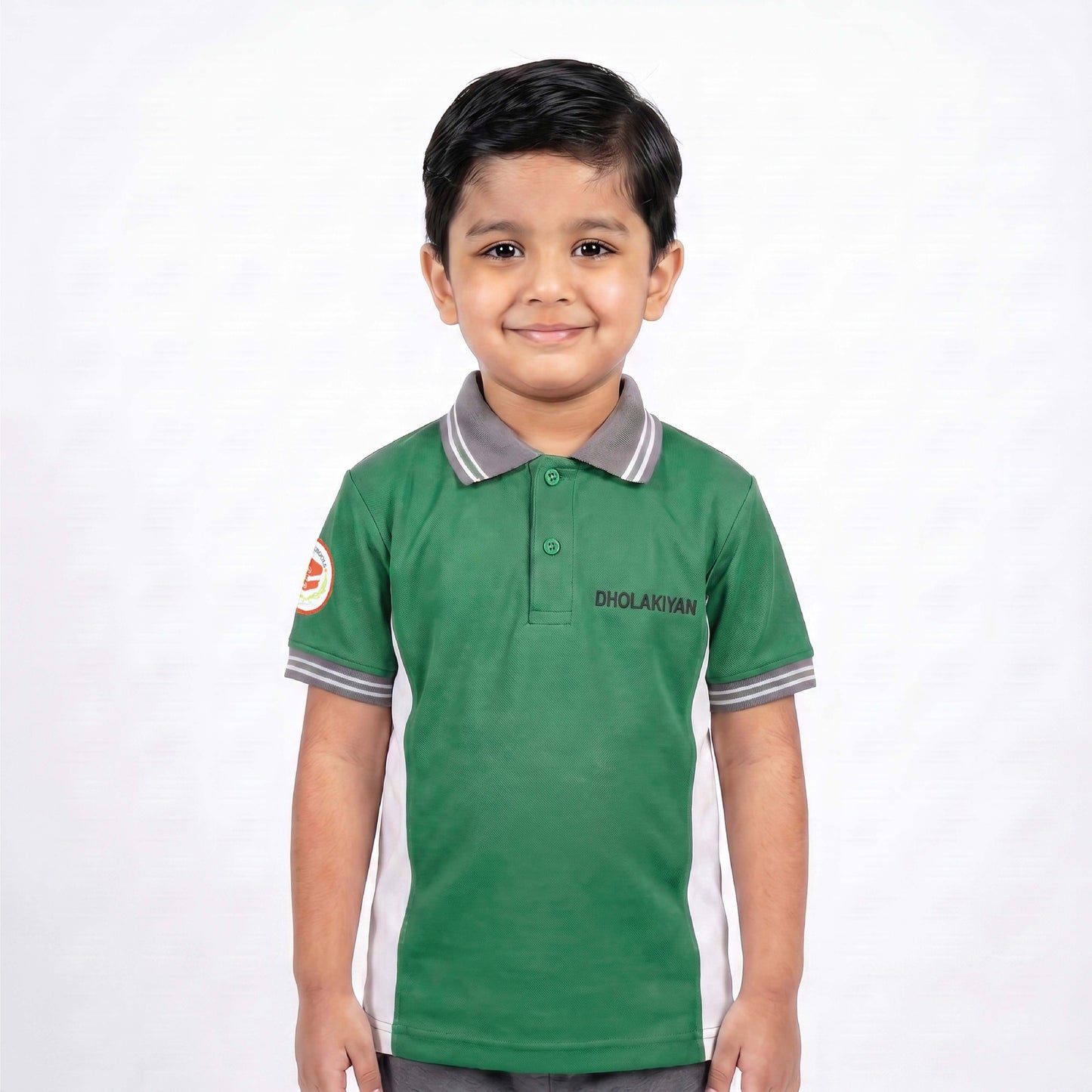 Dholakiya School Sports Uniform Green