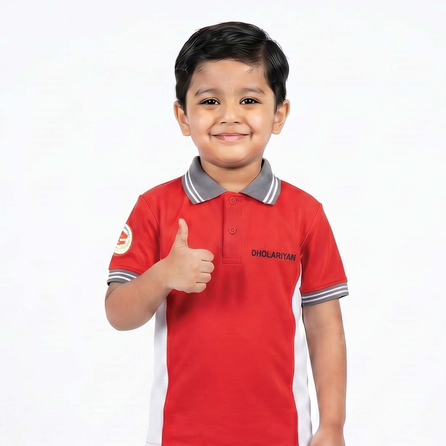 Dholakiya School Sports Uniform Red