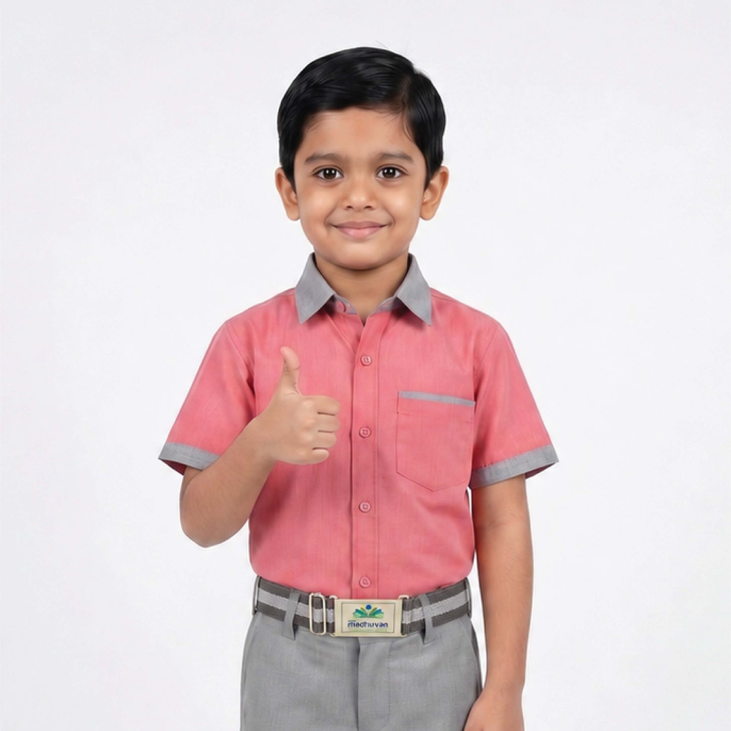 Madhuvan School Formal Shirt for Boys