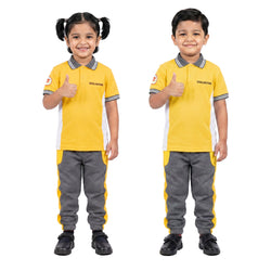 Dholakiya School Sports Uniform Yellow