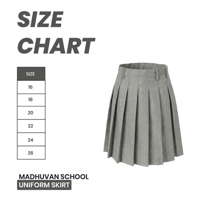 Madhuvan School Uniform Skirt
