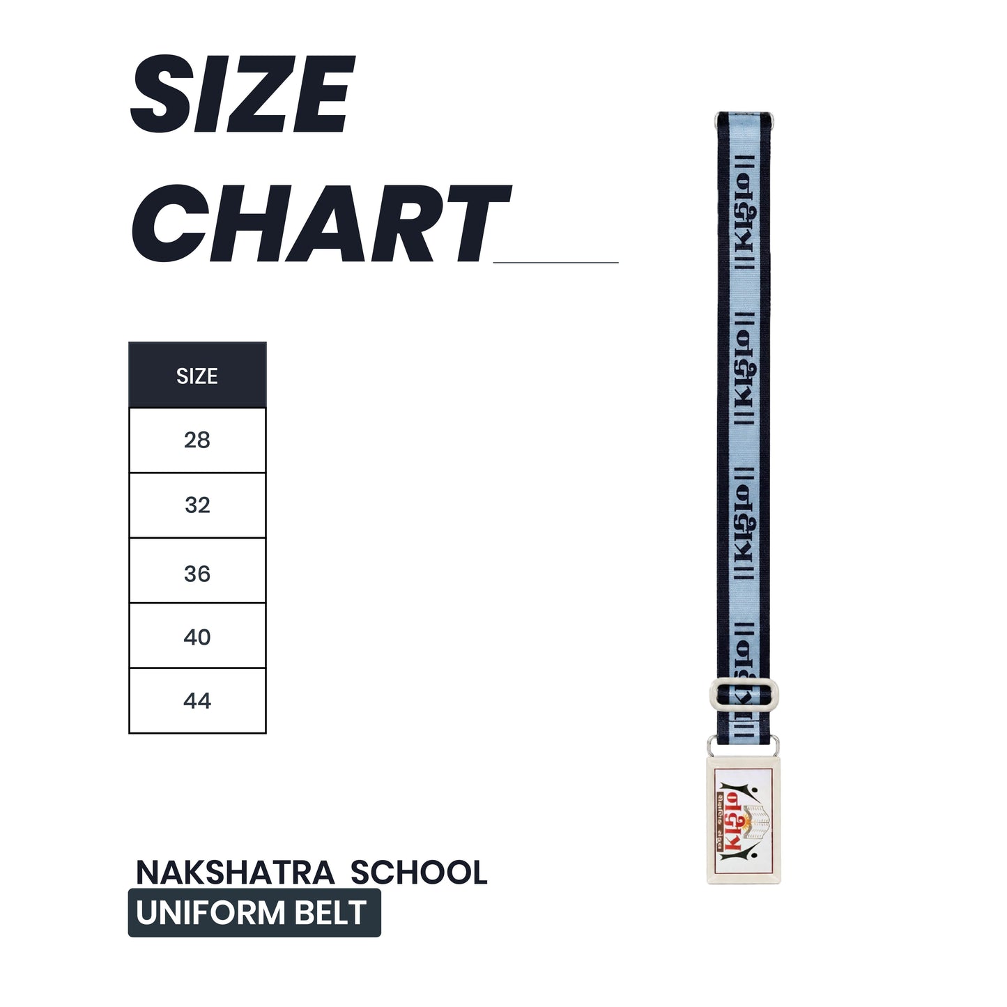 Nakshatra School Uniform Belt