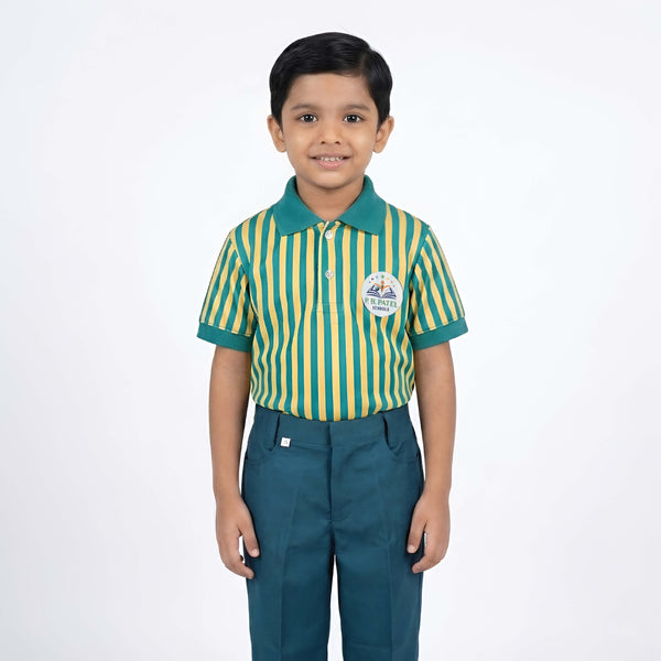 P.B Patel School Sports Polo T-Shirt