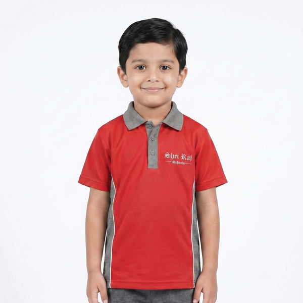 Shri Raj School Sports Uniform T-Shirt
