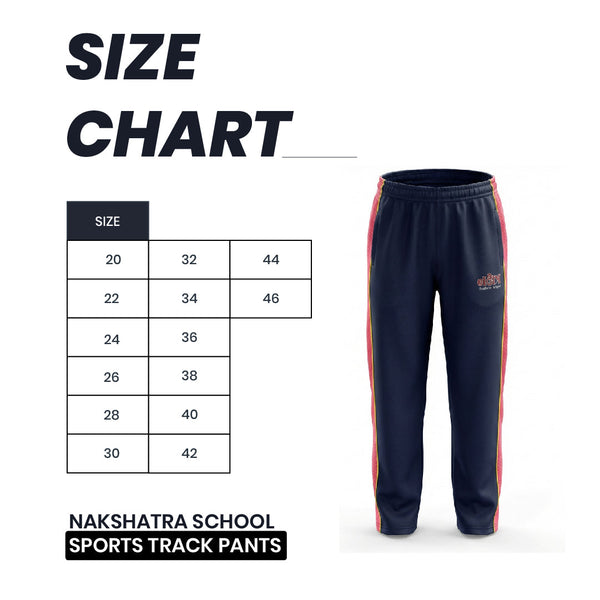 Nakshtra School Sports Track Pants
