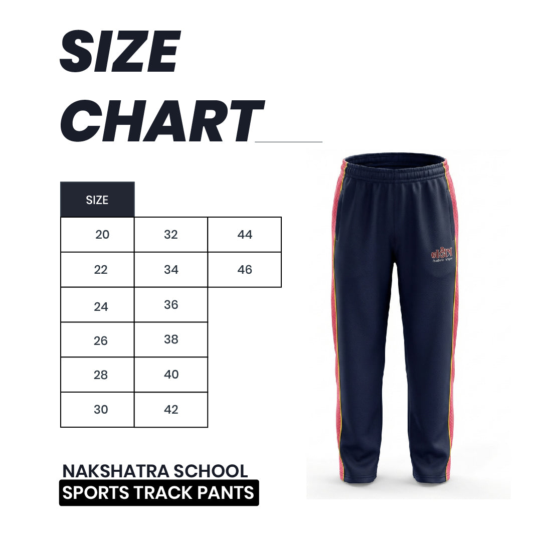 Nakshtra School Sports Track Pants