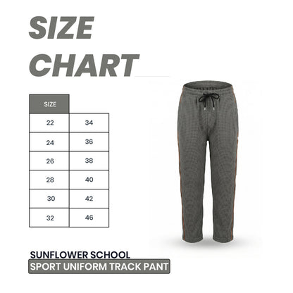 Sunflower School Sports Track Pants