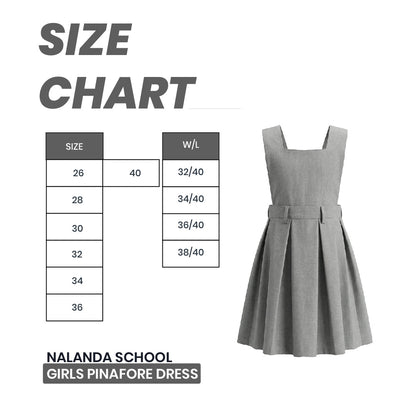 Parimal School Girls Pinafore Dress