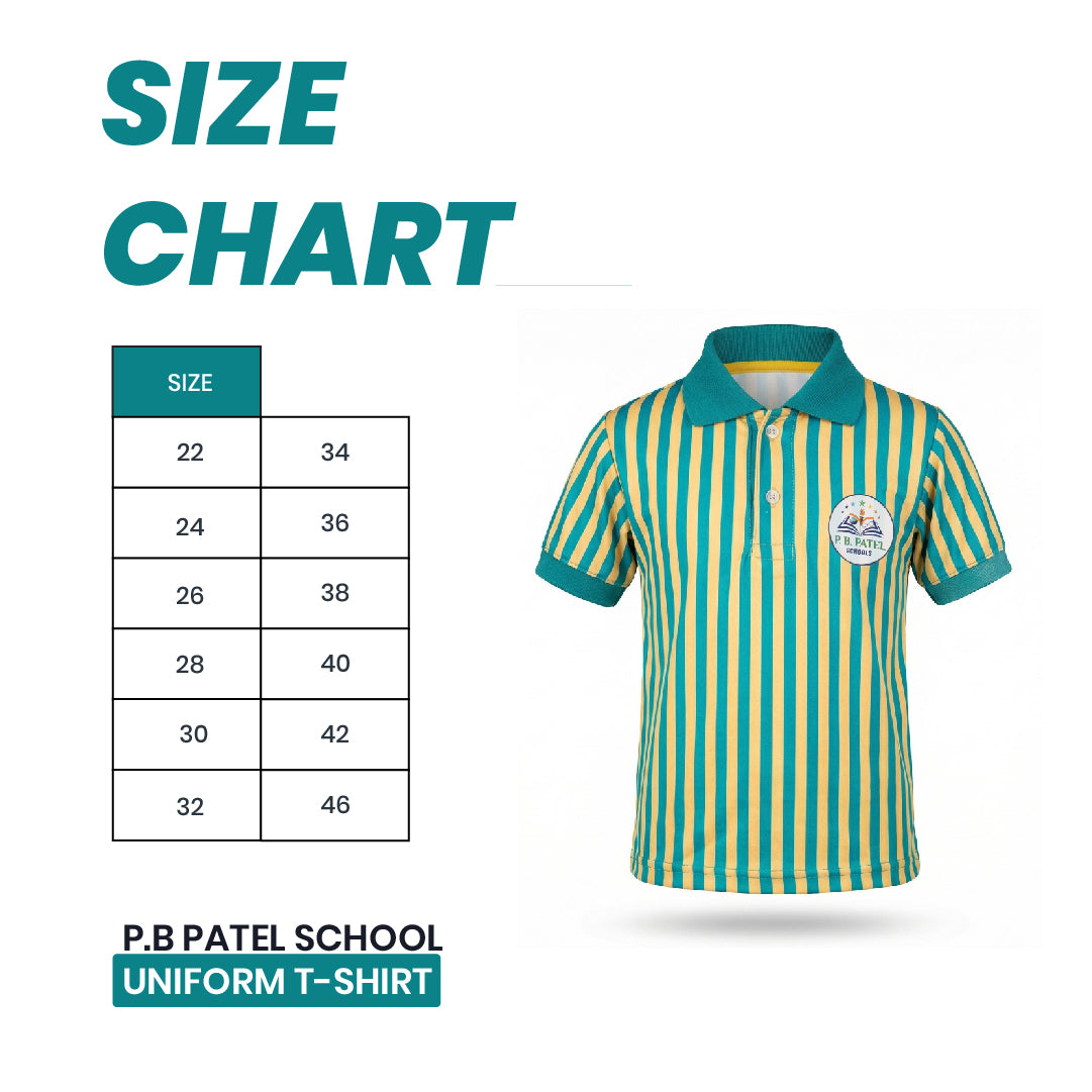 P.B Patel School Sports Polo T-Shirt
