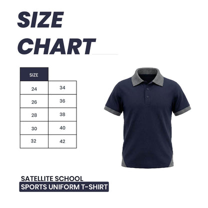Satellite School Sports Uniform T-Shirt
