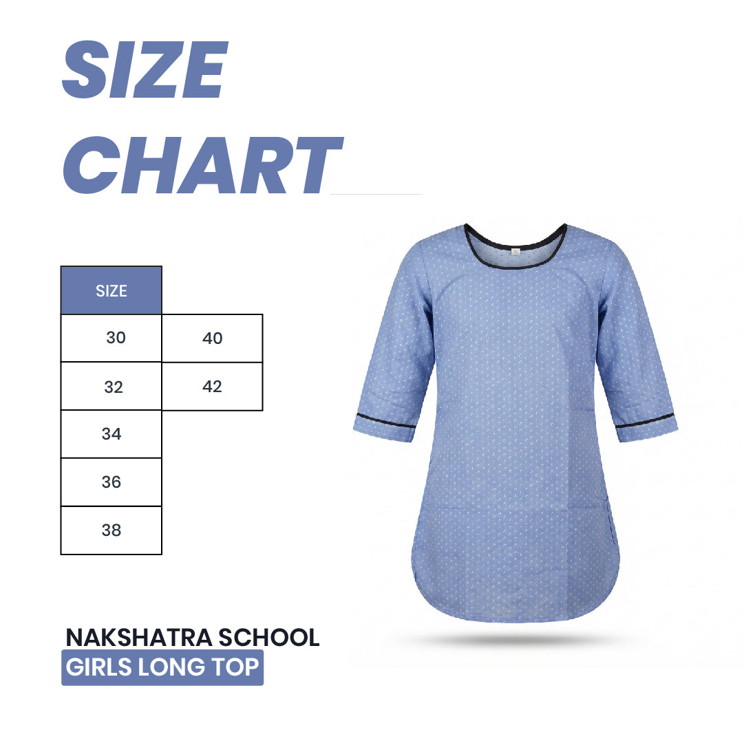 Nakshatra School Girls Formal Kurta