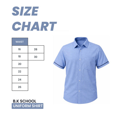 B.K School Formal Uniform Boys Shirt