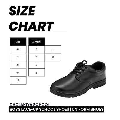 Boys Lace-up School Shoes | Uniform Shoes