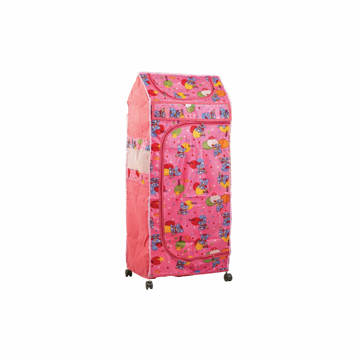 Bubzee Kids Cartoon Cloth Wardrobe | Foldable Storage