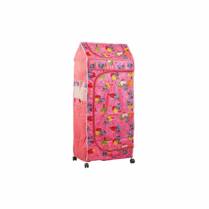 Bubzee Kids Cartoon Cloth Wardrobe | Foldable Storage