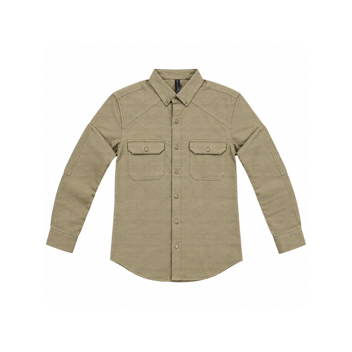 Men's Beige Shirt & Pant Co-Ord Set | Full Sleeve Utility Shirt with Matching Jogger-Style Trousers | Casual Smart Outfit for Parties, Travel & Daily Wear