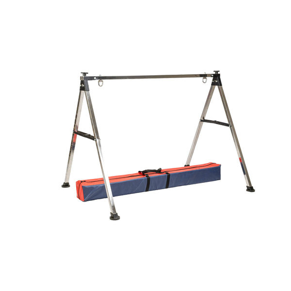 Bubzee Flat Bar Baby Jhula Stand with Knob Top (Steel)