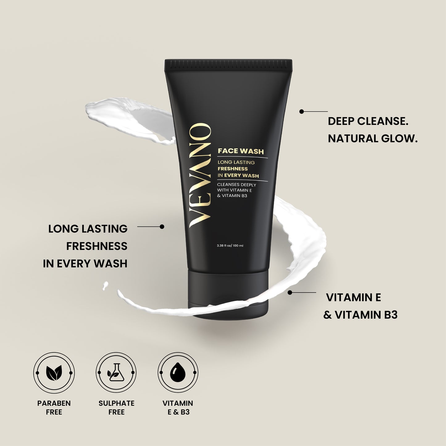VEVANO FACE WASH