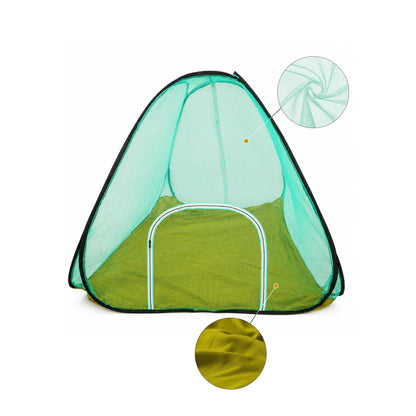 Foldable Pop-Up Mosquito Net Tent – Green