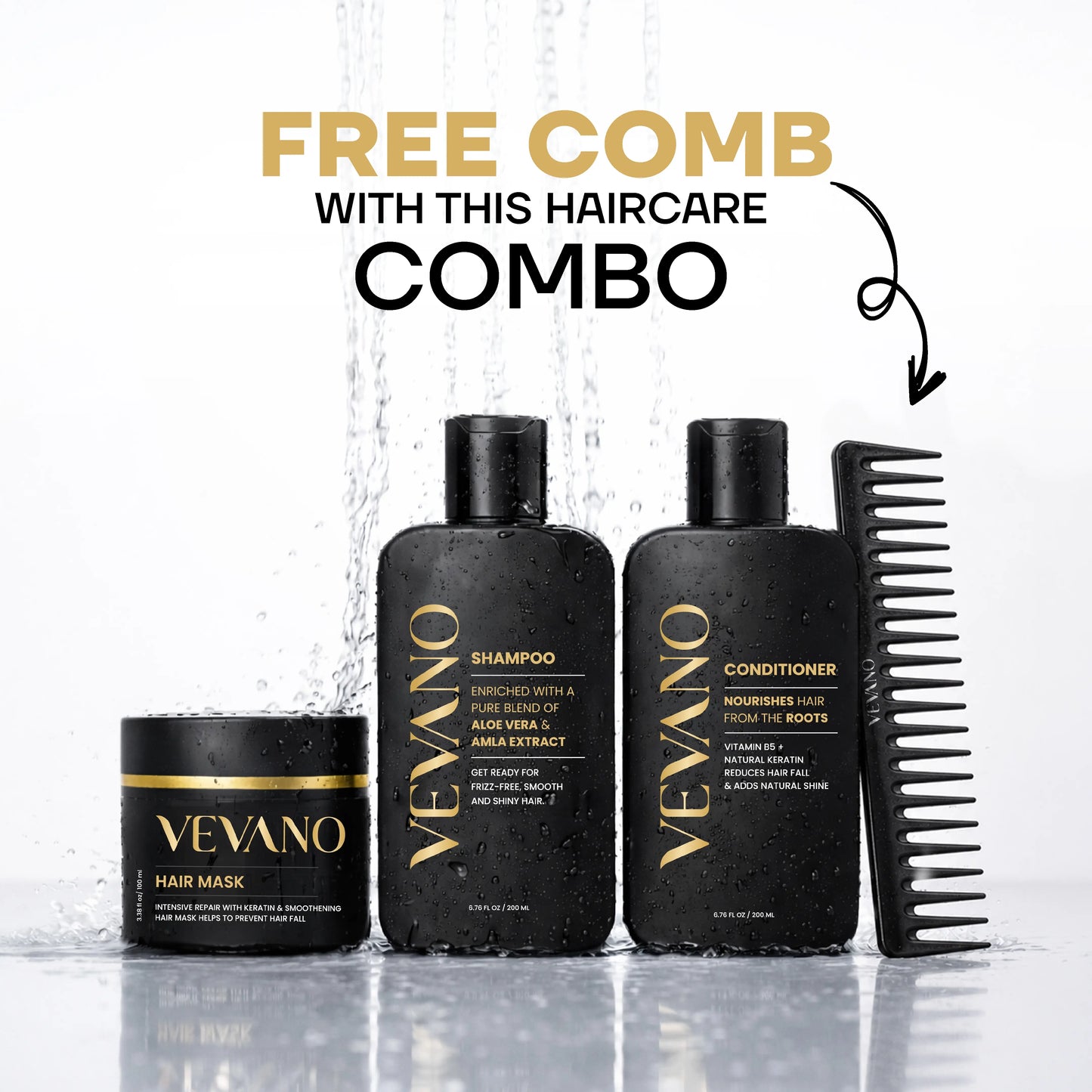 VEVANO COMPLETE HAIR REPAIR COMBO - 200ml