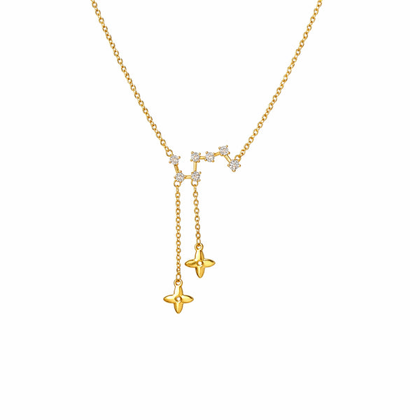 Shivora Celeste Star Drop Necklace