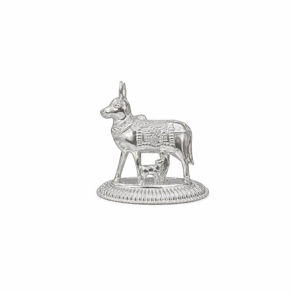 Shivora Divine silver kamdhenu cow