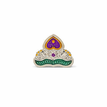 Shivora Shubh Mor Design Mukut for God Idol