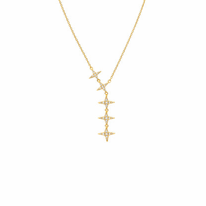 Shivora Star Cascade Necklace