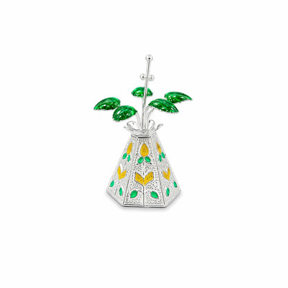 Shivora Silver Star-Shaped Tulsi Plant