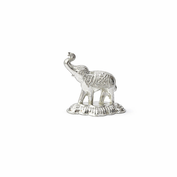 Shivora Silver Elephant Idol