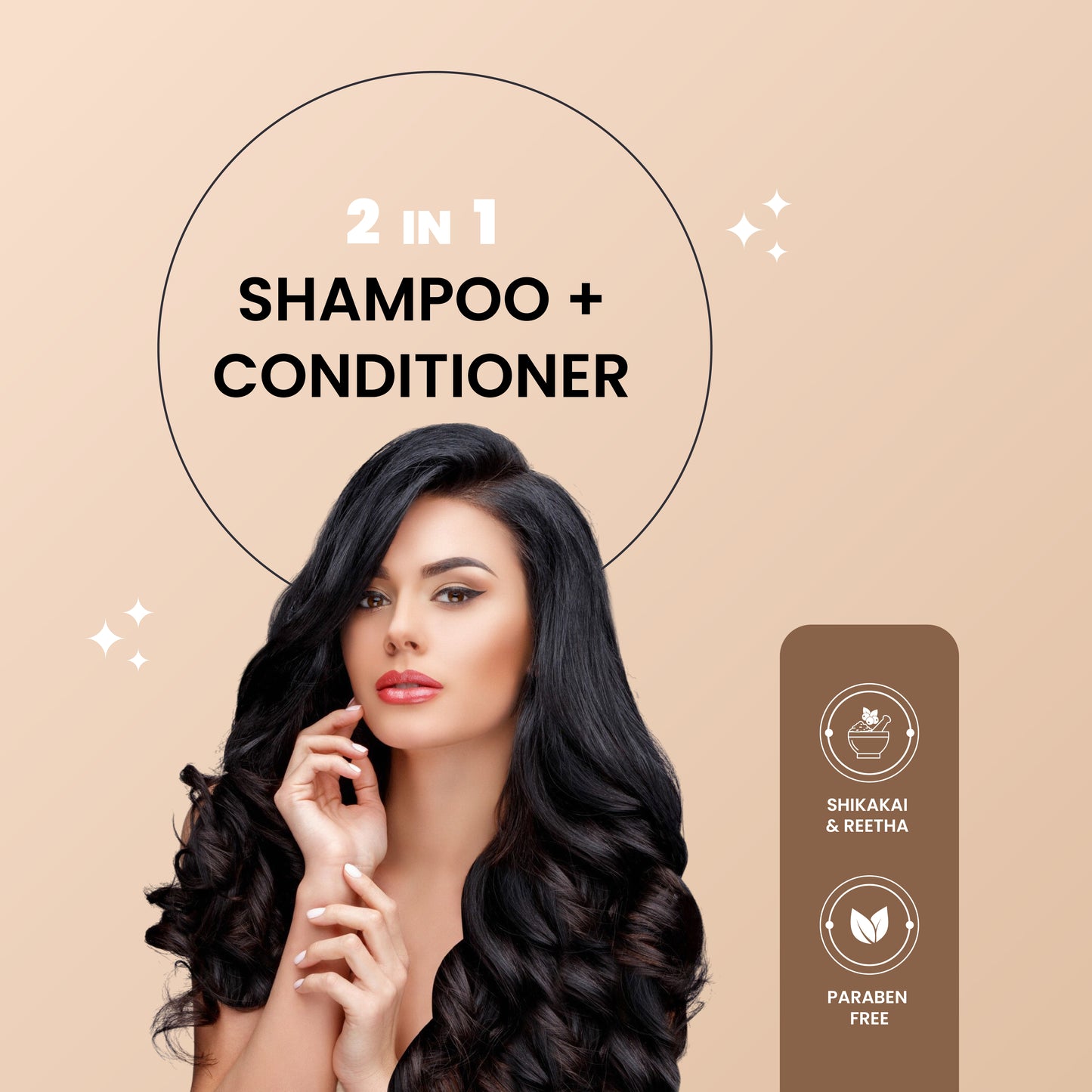VEVANO 2-IN-1 SHAMPOO + CONDITIONER